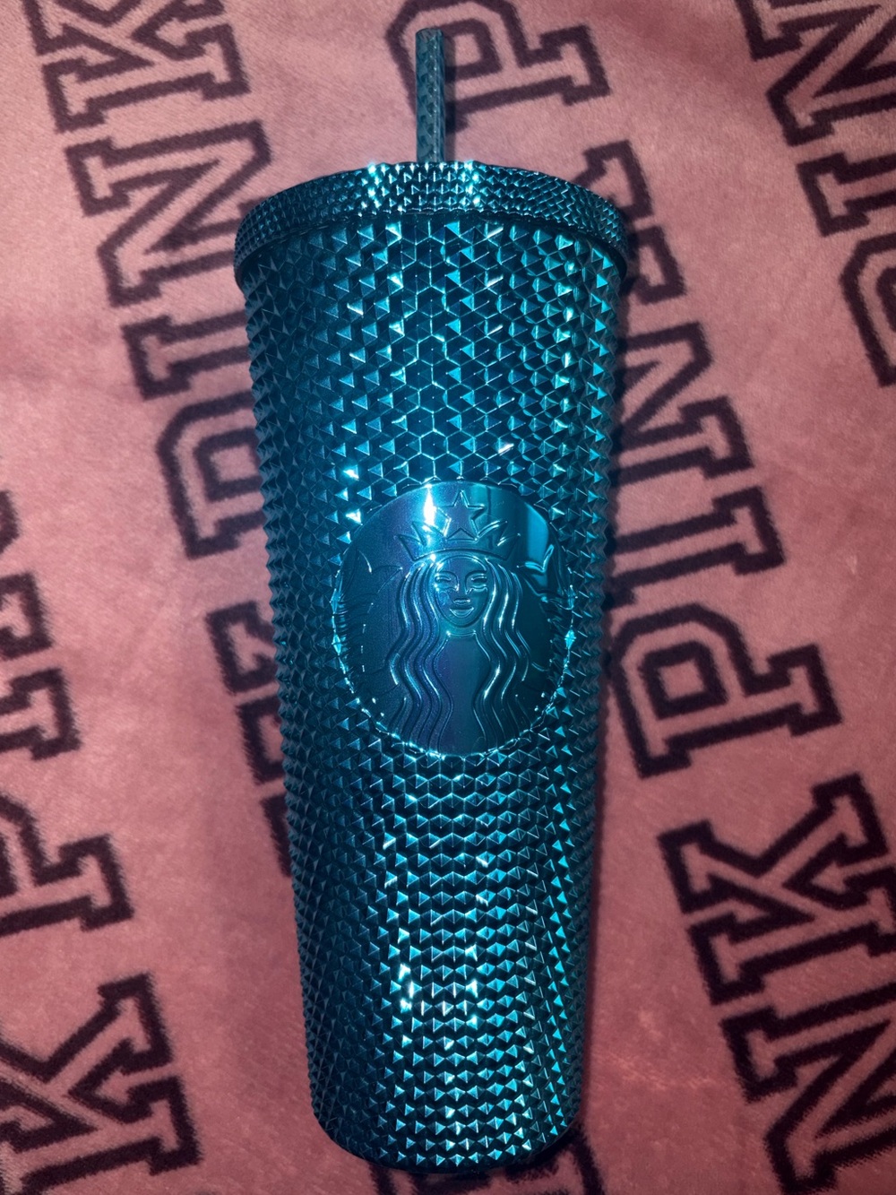 Limited Edition Starbuck’s teal Tumbler.